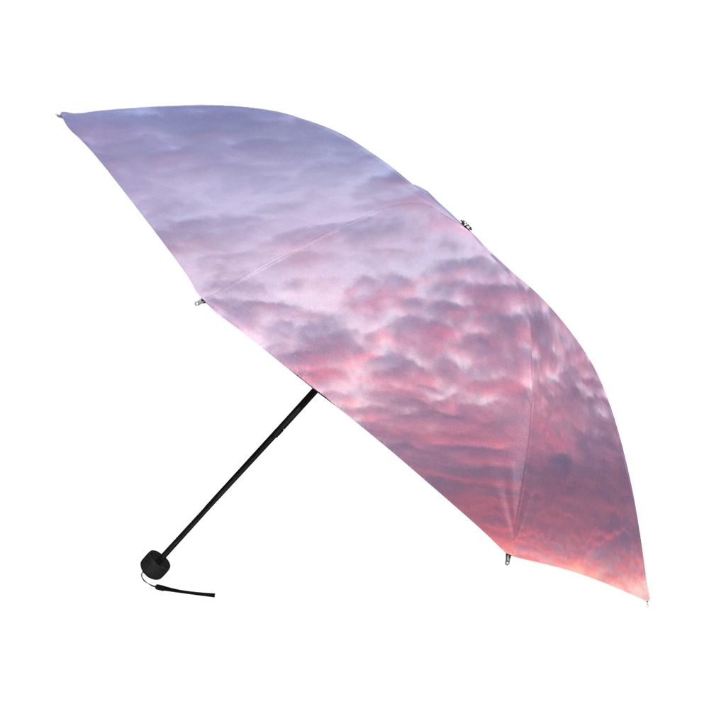 Morning Purple Sunrise Collection Anti-UV Foldable Umbrella (U08)