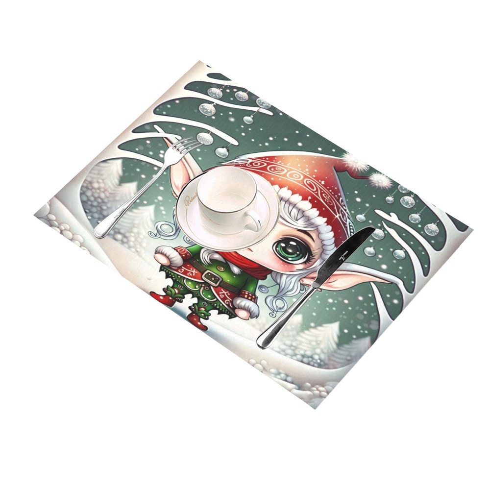 Christmas Elf Placemat 14’’ x 19’’ (Set of 2)