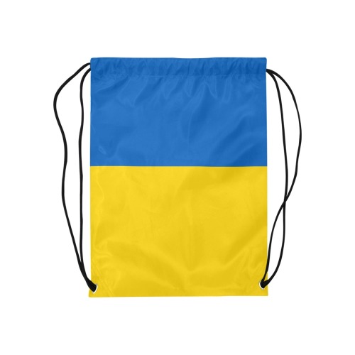 UKRAINE Medium Drawstring Bag Model 1604 (Twin Sides) 13.8"(W) * 18.1"(H)