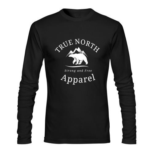 True North Apparel Long Sleeve T-shirt Sunny Men's T-shirt (long-sleeve) (Model T08)