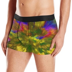 Abstract Digital Art - Glitch Men's All Over Print Boxer Briefs (Model L10)