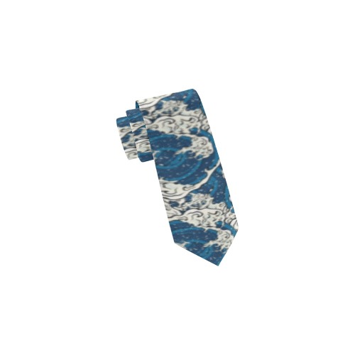 Waves Tie Classic Necktie (Two Sides)