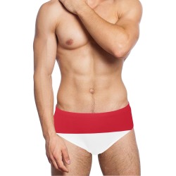 Flag_of_Yemen.svg Men's Swimming Briefs (Model L59)