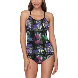 wwcfam Strap Swimsuit ( Model S05)