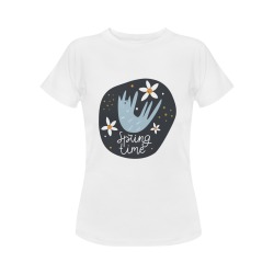 cats_prints_3 Women's Classic T-Shirt (Model T17）