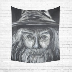 Wizard Tapestry Cotton Linen Wall Tapestry 51"x 60"