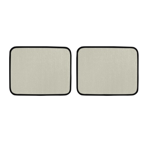 light beige Back Car Floor Mat (2pcs)