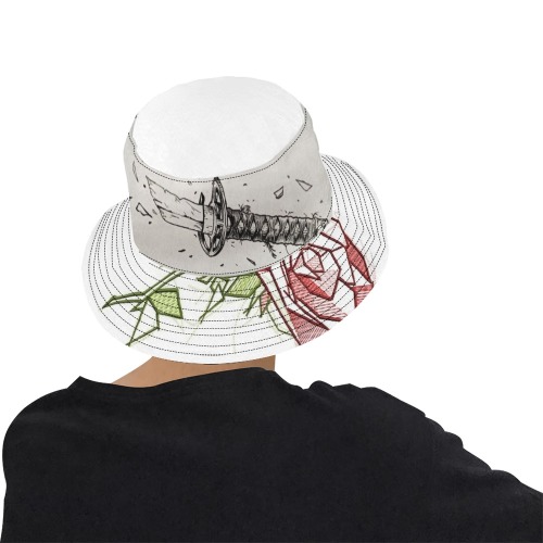 PROTECTOR All Over Print Bucket Hat for Men