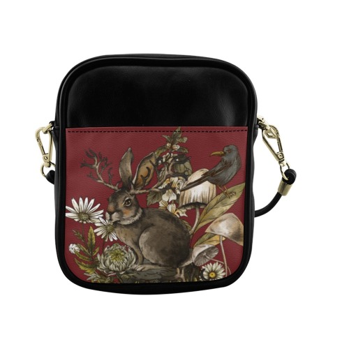 Forest Witch Ladies Sling Handbag Sling Bag (Model 1627)