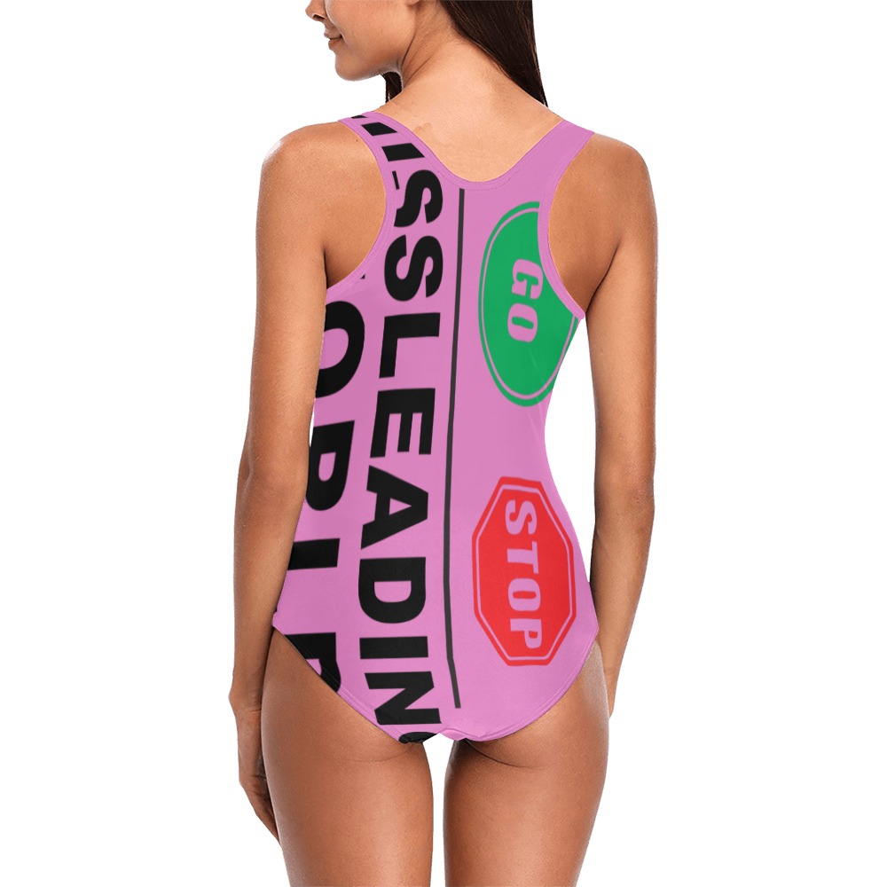 bathing suit Vest One Piece Swimsuit (Model S04)