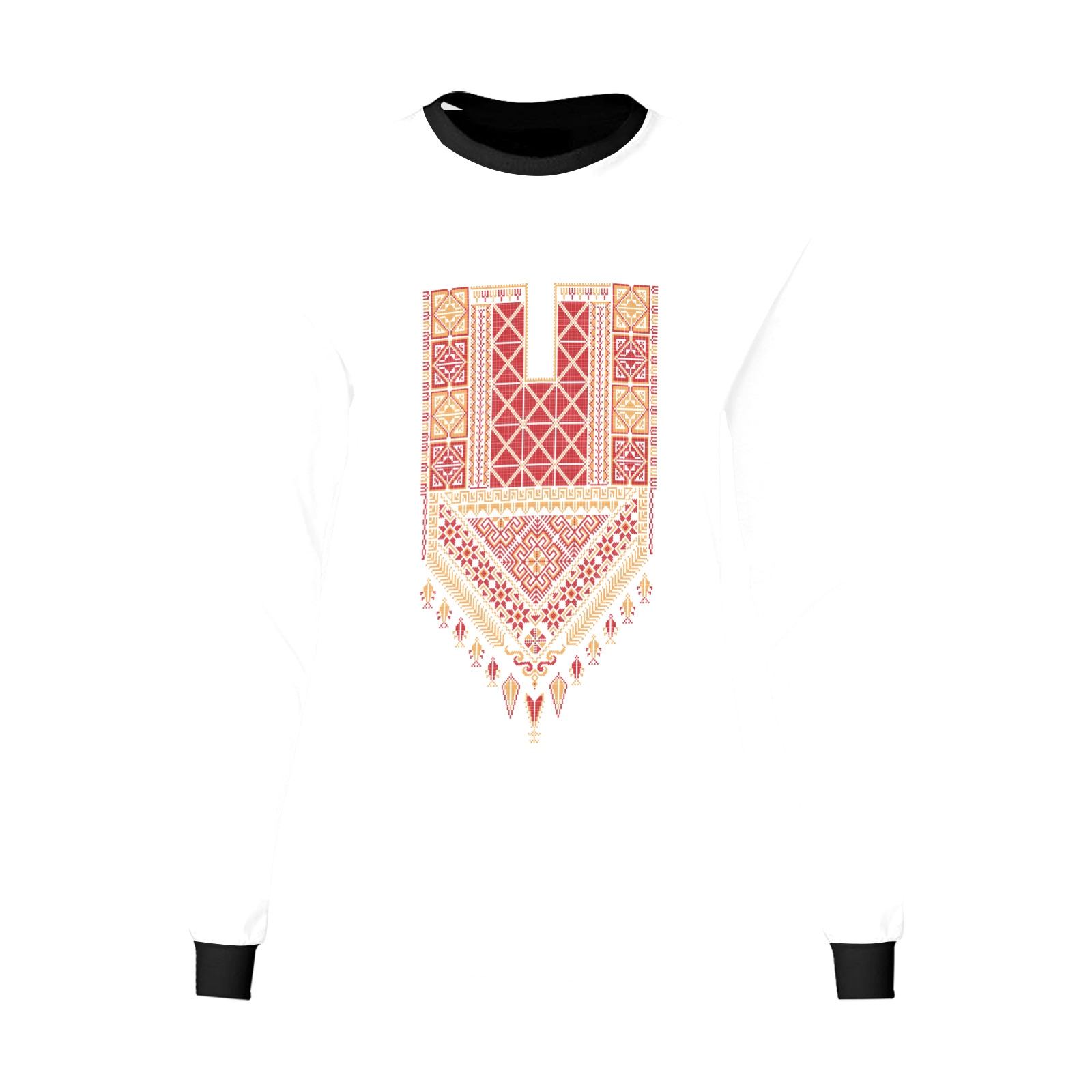 Tatreez 81 Women's All Over Print Long Sleeve T-shirt (Model T51)