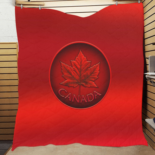 Canada Souvenir Quilt Quilt 60"x70"