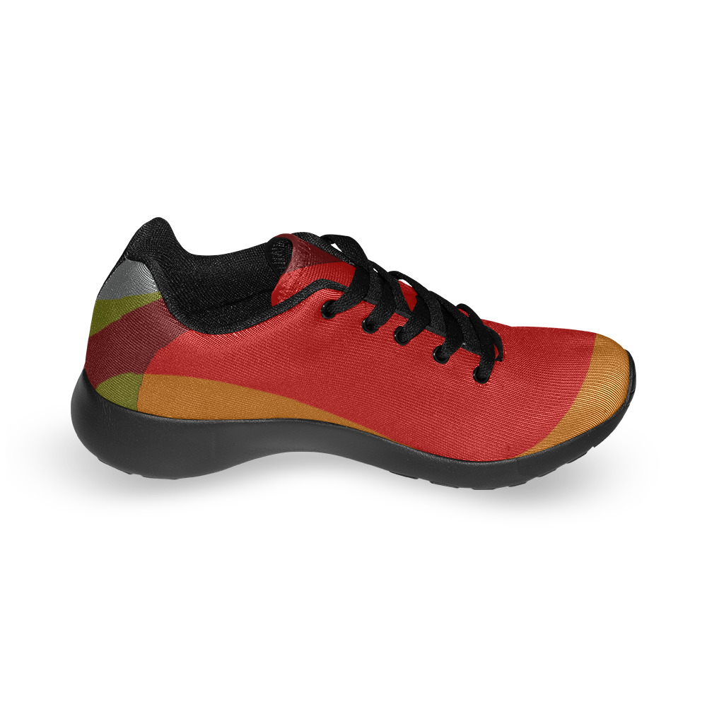 Colorful Abstract 118 Men’s Running Shoes (Model 020)