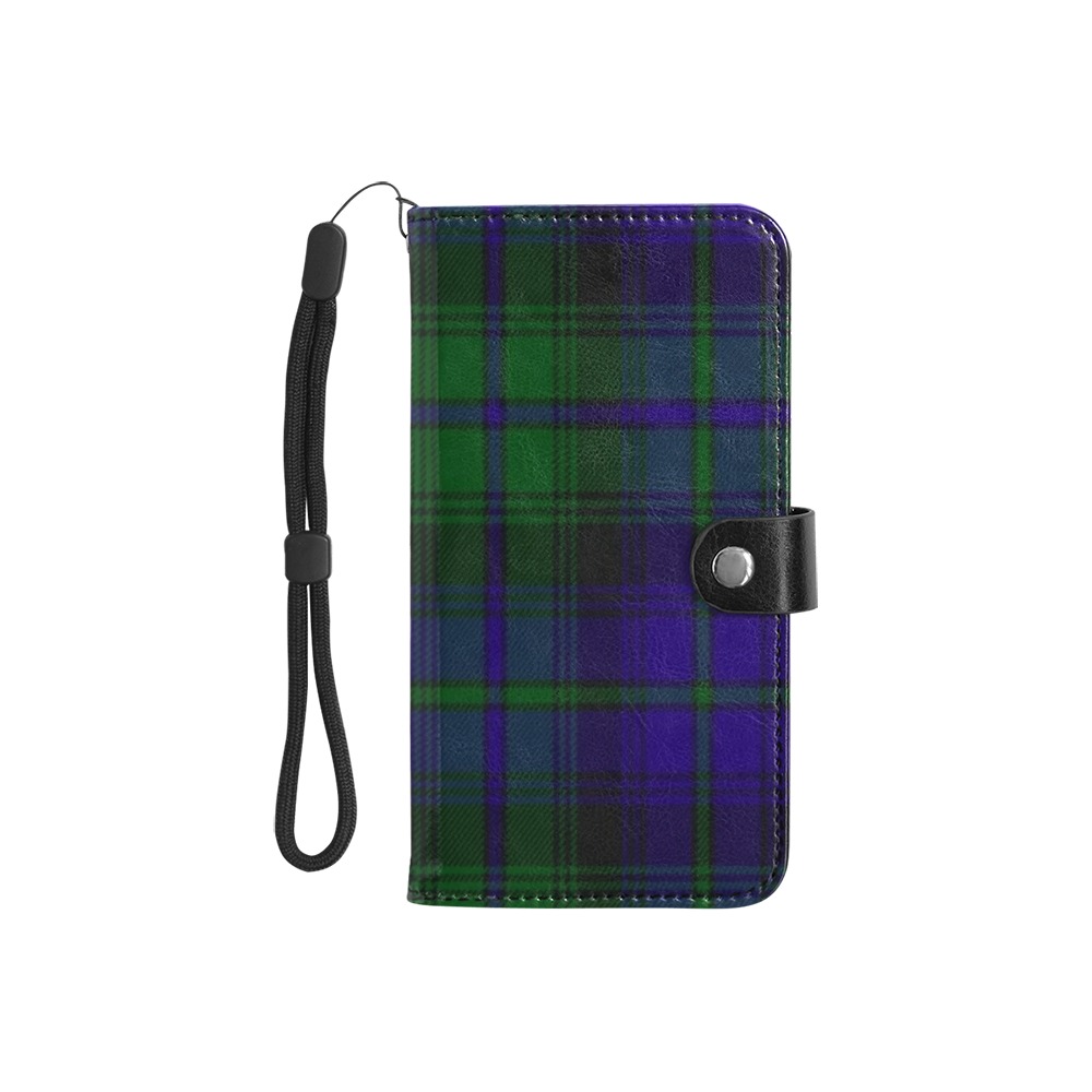5TH. ROYAL SCOTS OF CANADA TARTAN Flip Leather Purse for Mobile Phone/Small (Model 1704)