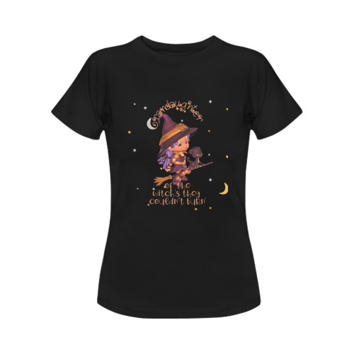 Granddaughter of the witches they couldn't burn Women's T-Shirt in USA Size (Front Printing Only)