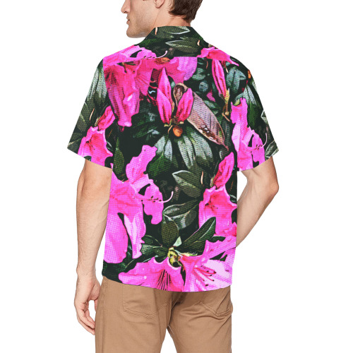Azaleas 6082 Hawaiian Shirt with Chest Pocket&Merged Design (T58)