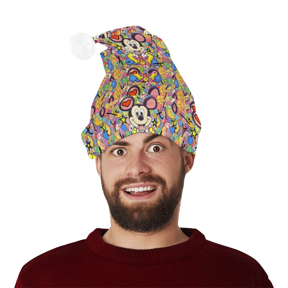 Fun Christmas Balls by Nico Nico Bielow Santa Hat