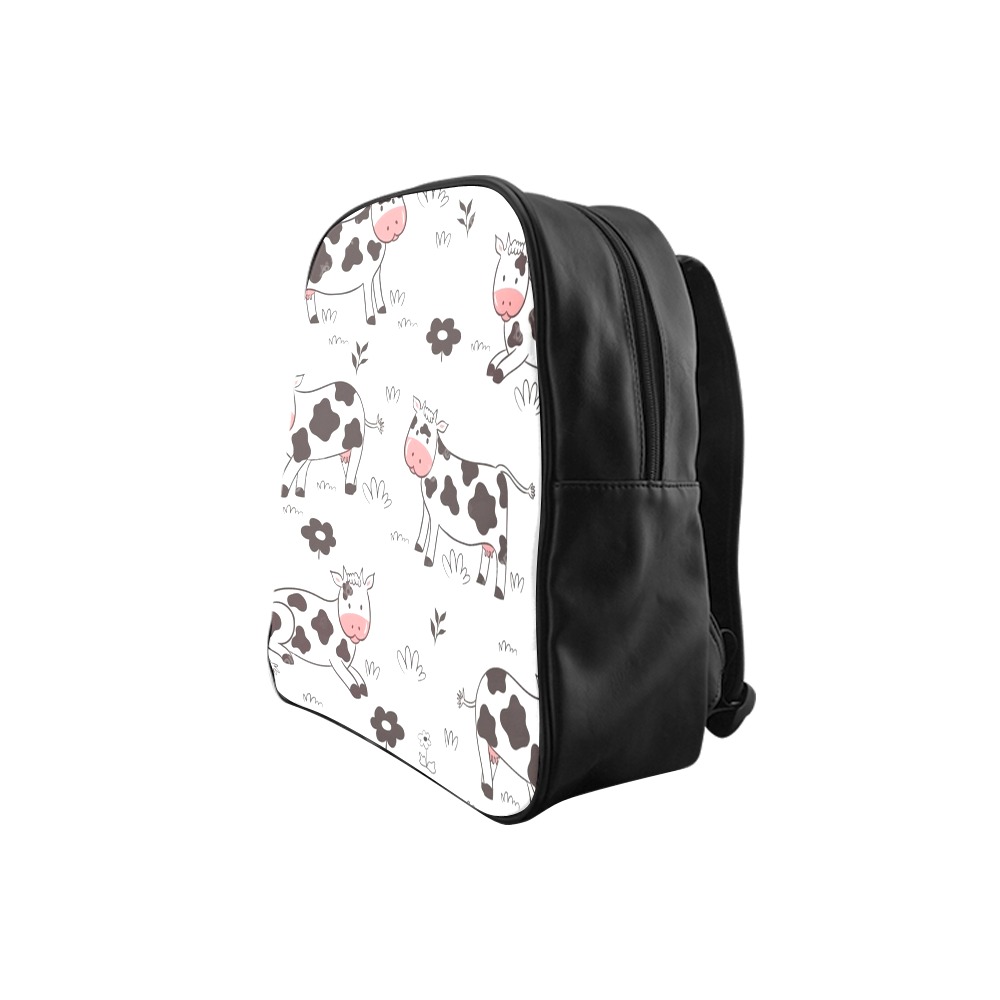 Cows Rock School Backpack (Model 1601)(Small)