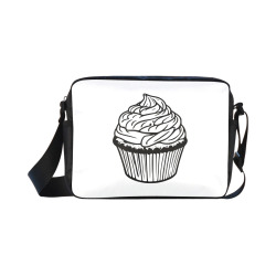 muffin-with-frosting Classic Cross-body Nylon Bags (Model 1632)