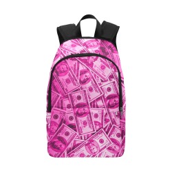 Billy Rad Pink Money Bunny Backpack Fabric Backpack for Adult (Model 1659)