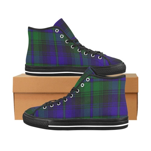 5TH. ROYAL SCOTS OF CANADA TARTAN Vancouver H Women's Canvas Shoes (1013-1)