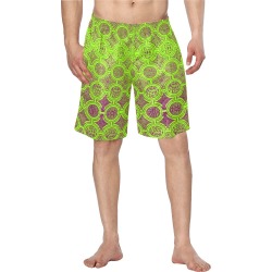 AFRICAN PRINT PATTERN 2 Men's Swim Trunk (Model L21)