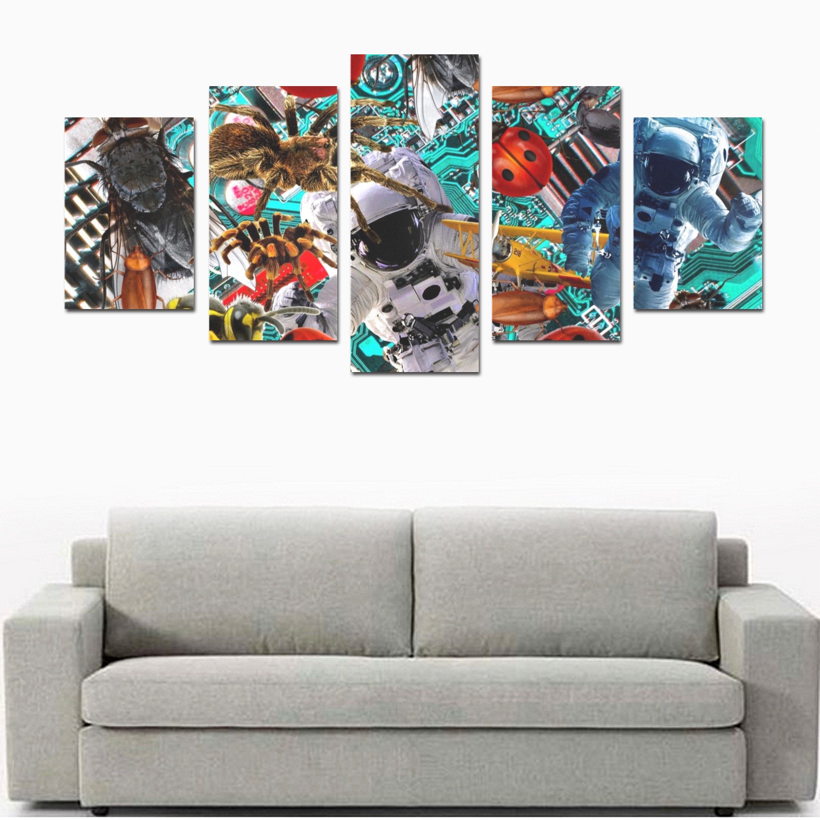 BUGS IN THE SYSTEM Canvas Print Sets D (No Frame)