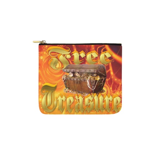 Free Treasure Carry-All Pouch 6''x5''