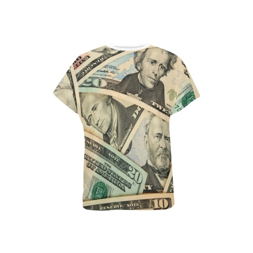 US PAPER CURRENCY Women's Pajama T-shirt