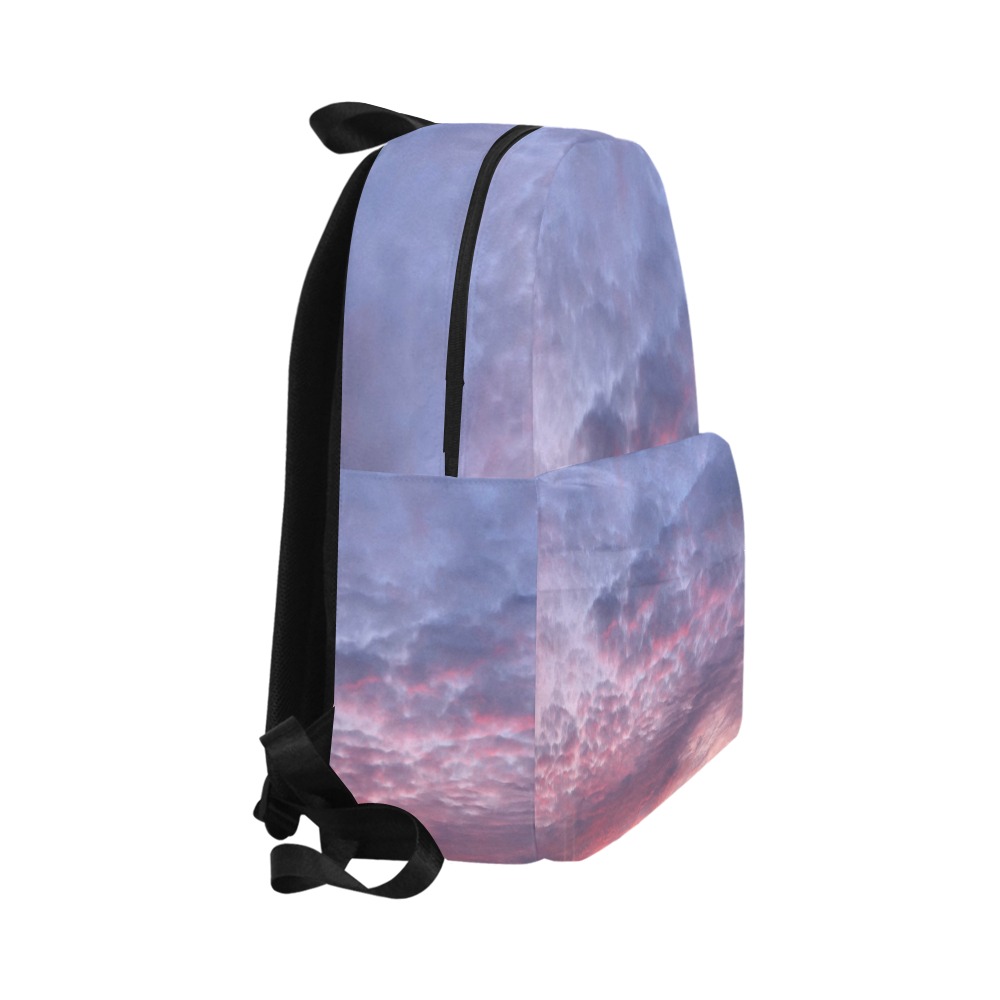 Morning Purple Sunrise Collection Unisex Classic Backpack (Model 1673)