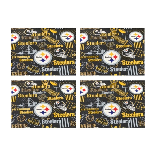 Steelers Placemat 14’’ x 19’’ (Set of 4)