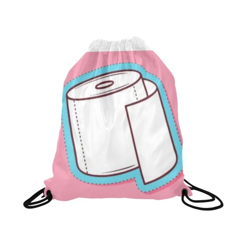 Don't Forget Large Drawstring Bag Model 1604 (Twin Sides)  16.5"(W) * 19.3"(H)