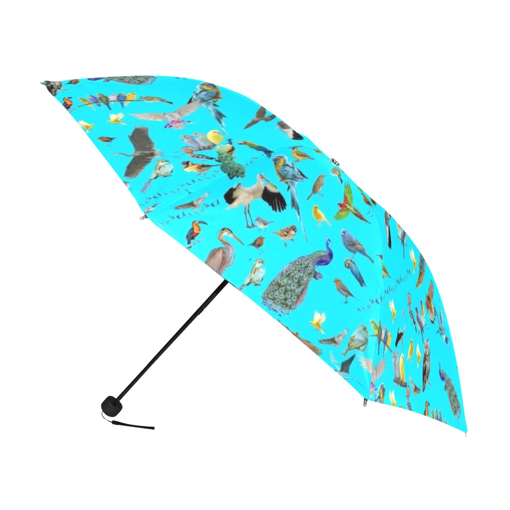 oiseaux 16 Anti-UV Foldable Umbrella (U08)