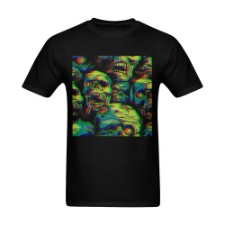 Zombie 4 Men's Slim Fit T-shirt (Model T13)