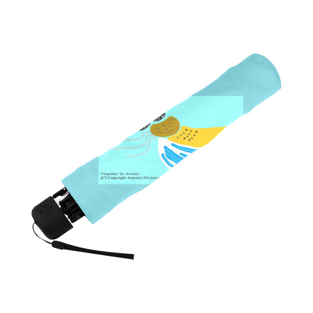 Vespidae Anti-UV Foldable Umbrella (Underside Printing) (U07)