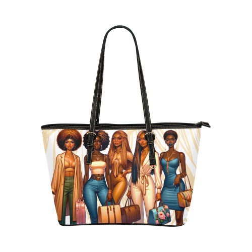 Fascinating Beauties Large Tote Bag
