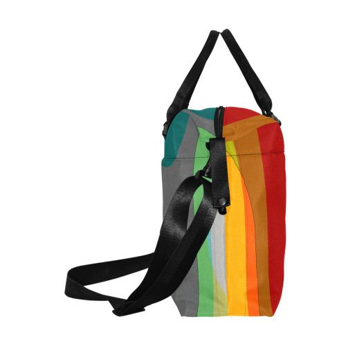Colorful Abstract 118 Large Capacity Duffle Bag (Model 1715)