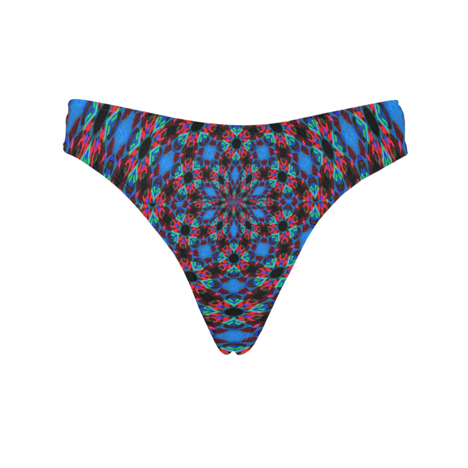 Lost in Space Women's All Over Print Thongs (Model L30)