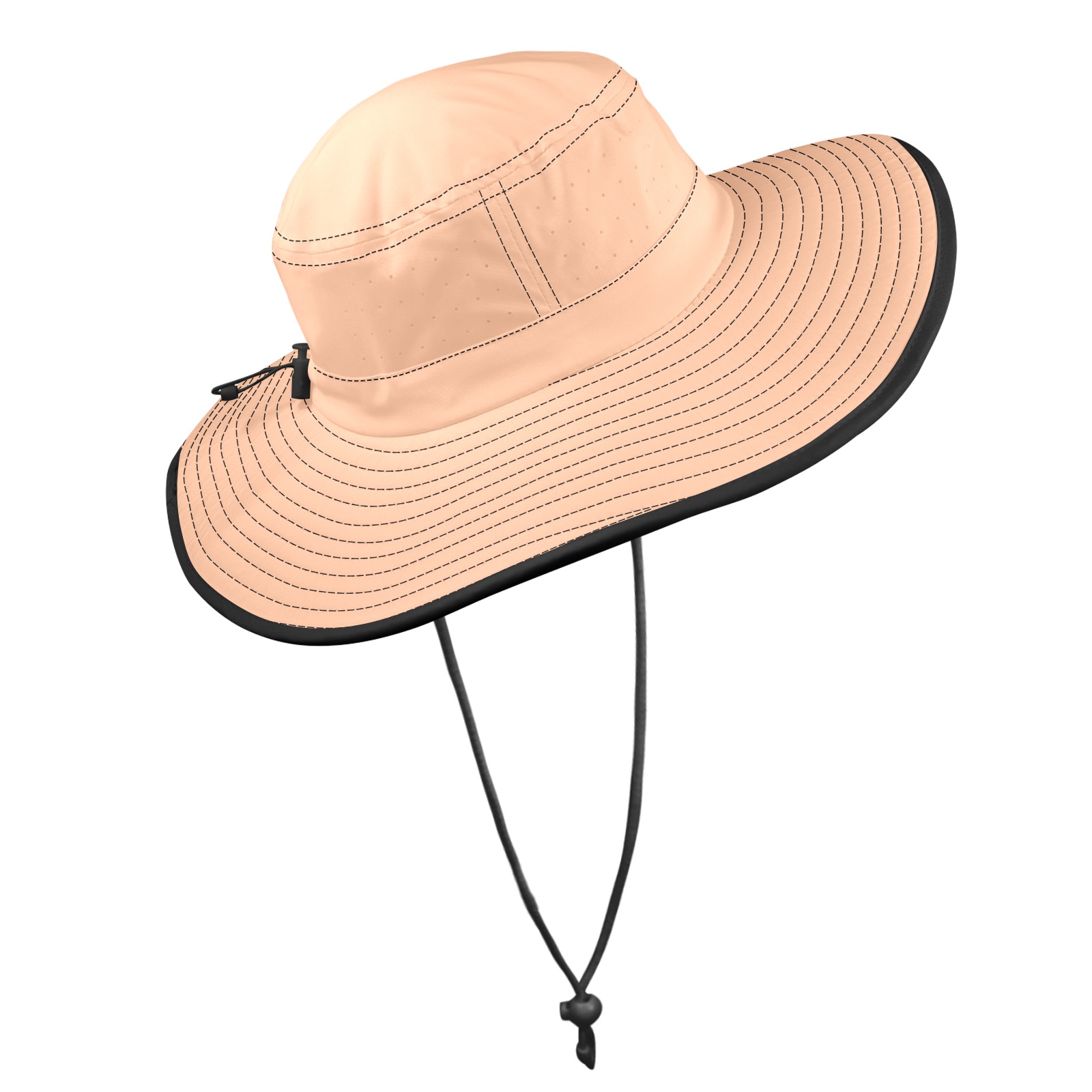 Peach Fuzz 2024 Wide Brim Bucket Hat