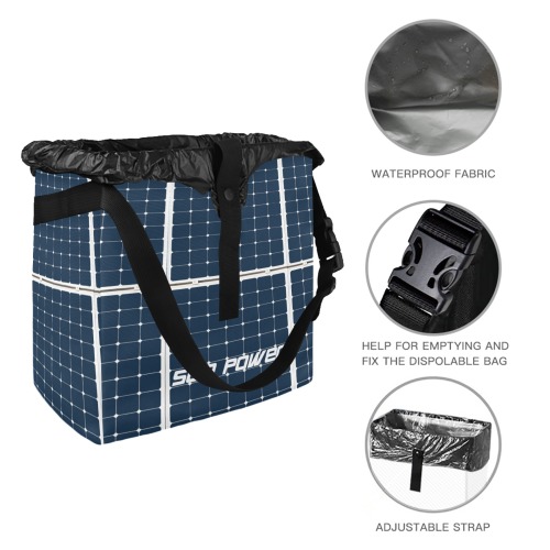 Sun Power Car Trash Bag