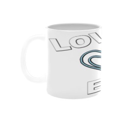 LOVE YOU 04 EVER Custom White Mug (11oz)