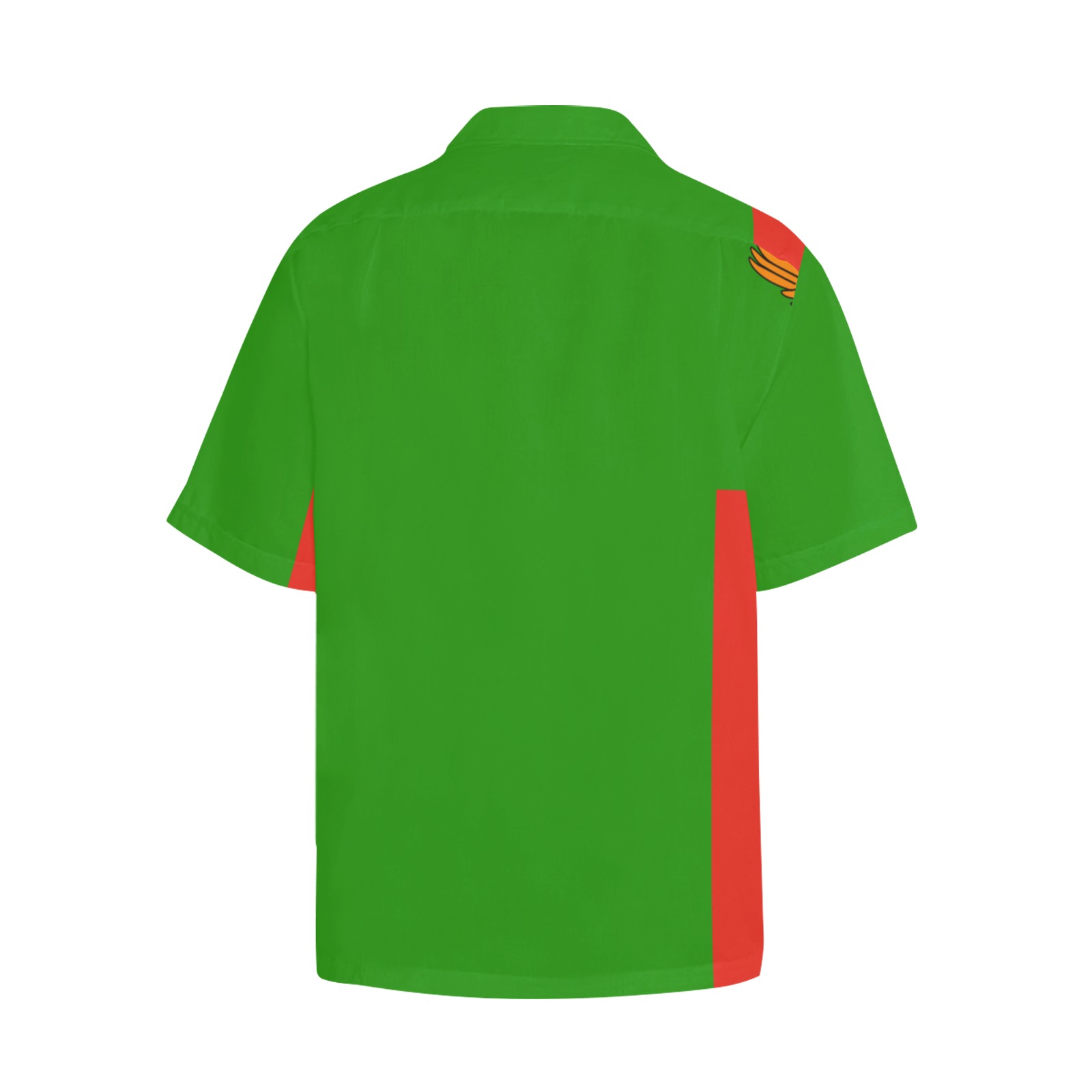 Flag_of_Zambia.svg Hawaiian Shirt with Chest Pocket (Model T58)