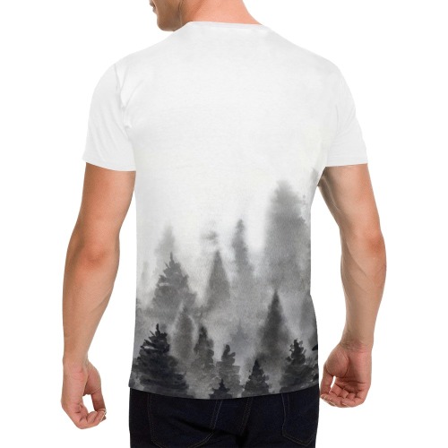 RR Nature Freedom Eclectic All Over Print T-Shirt for Men (USA Size) (Model T40)