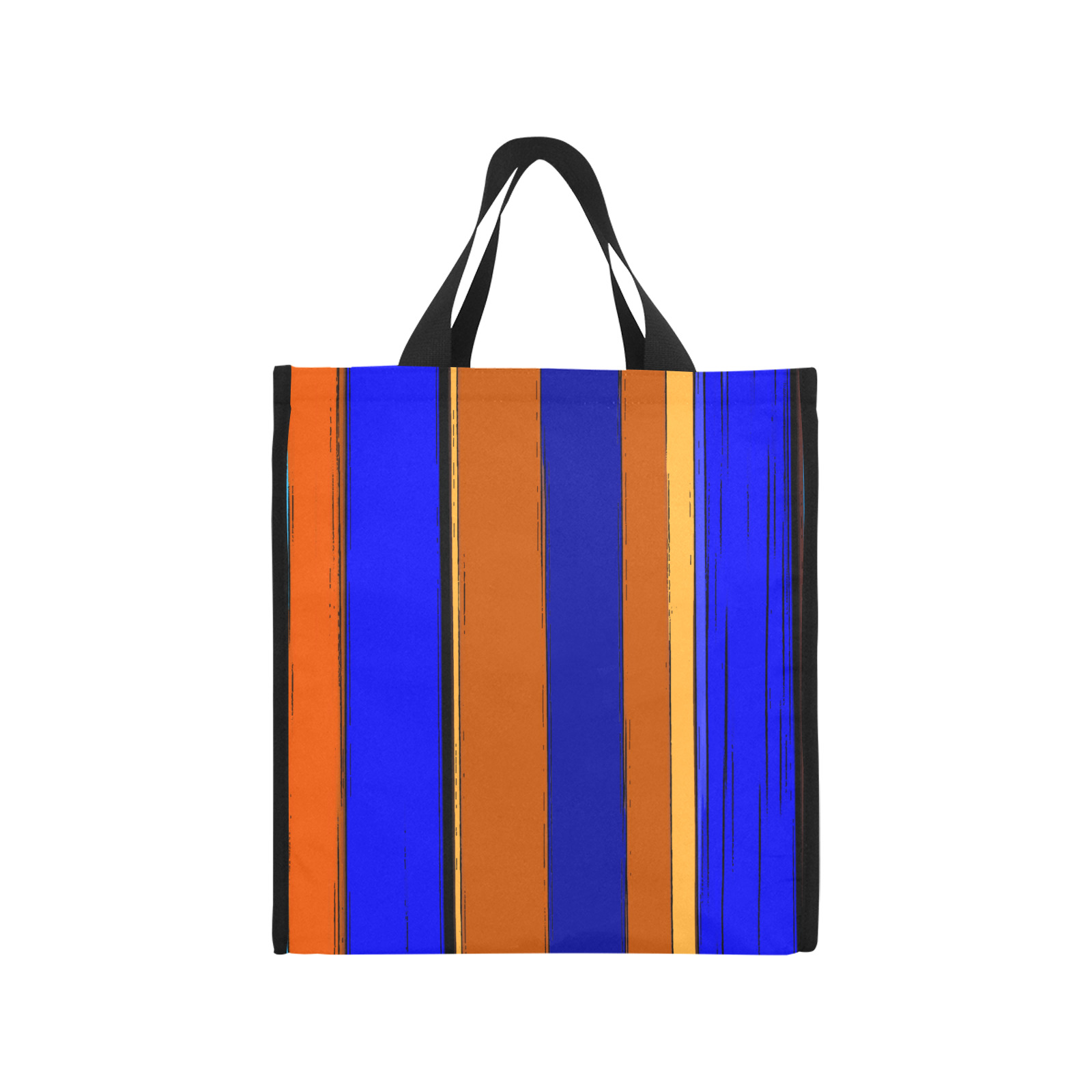 Abstract Blue And Orange 930 Picnic Tote Bag (Model 1717)