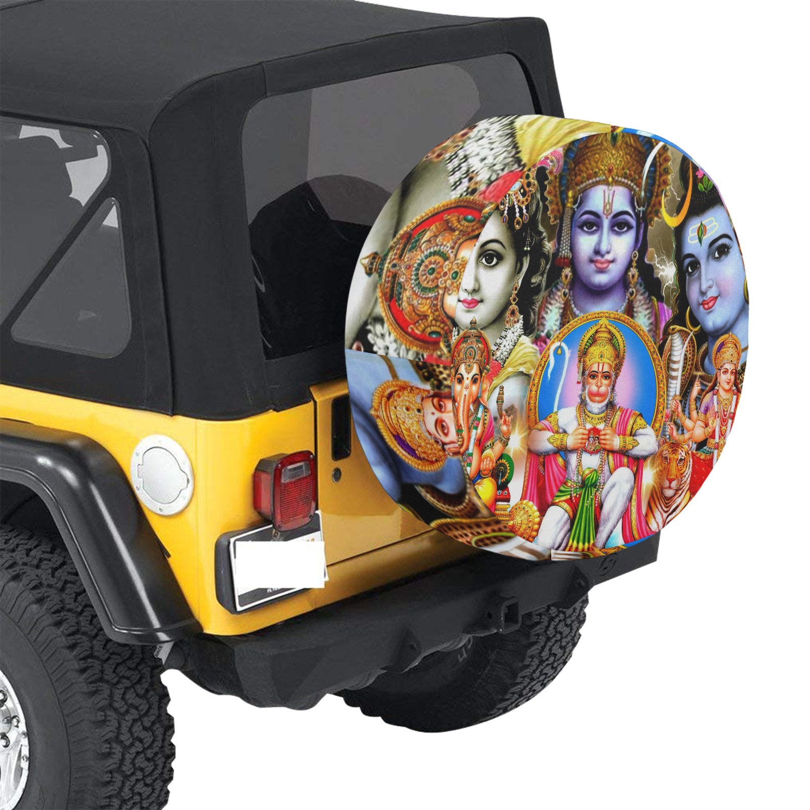 New 34 Inch Spare Tire Cover