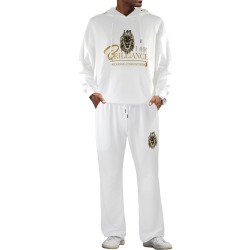 I AM HOODIE SET Men's Streetwear Flared Tracksuit (Set25)