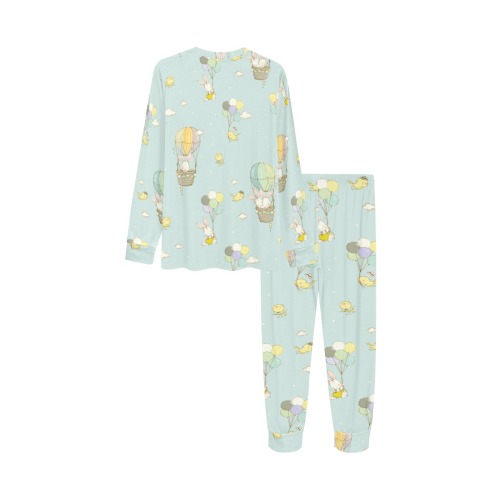 Flying Bunnies Kids' All Over Print Pajama Set
