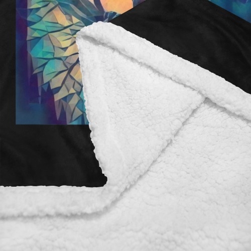 616525 Double Layer Short Plush Blanket 50"x60"