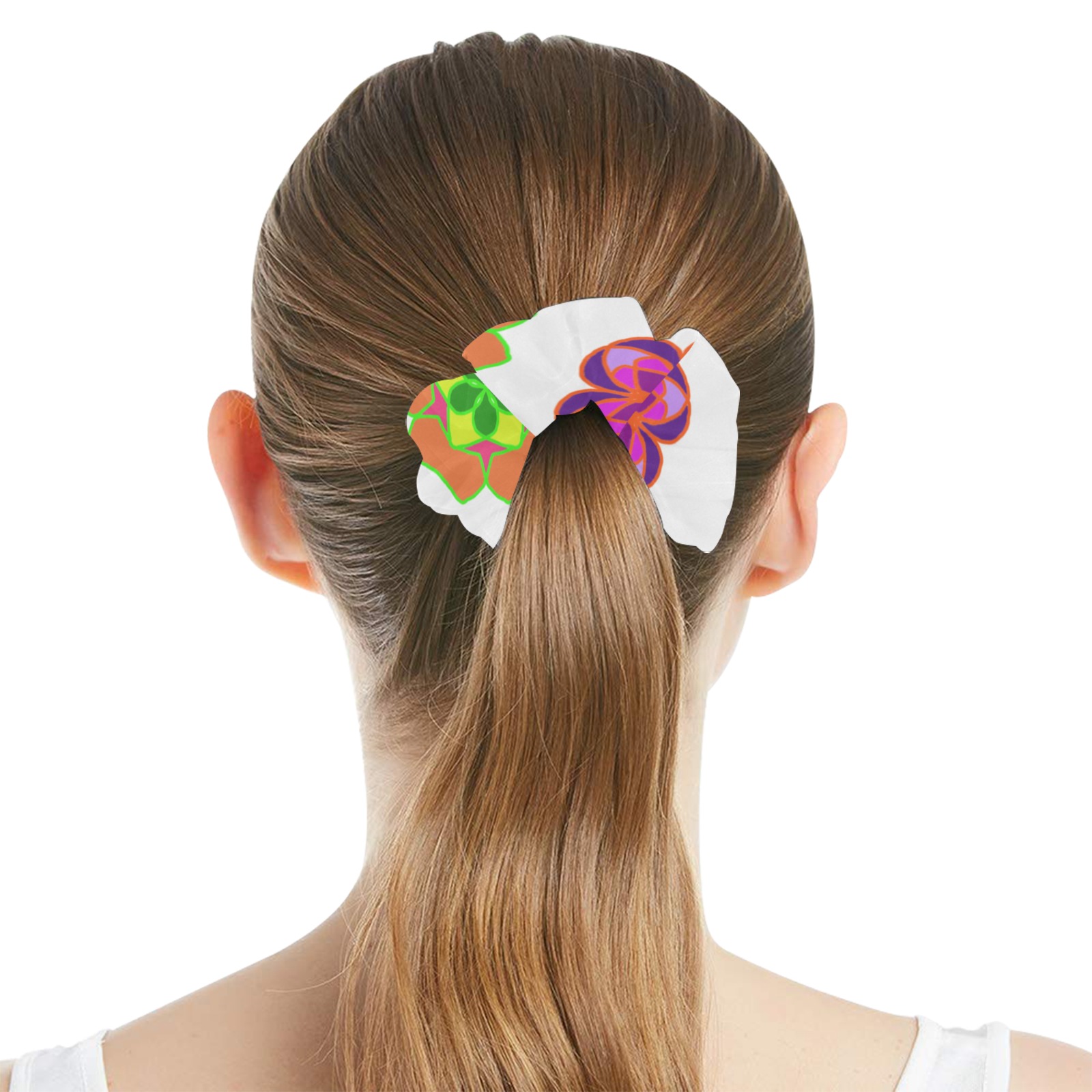Abstract Design #4 All Over Print Hair Scrunchie