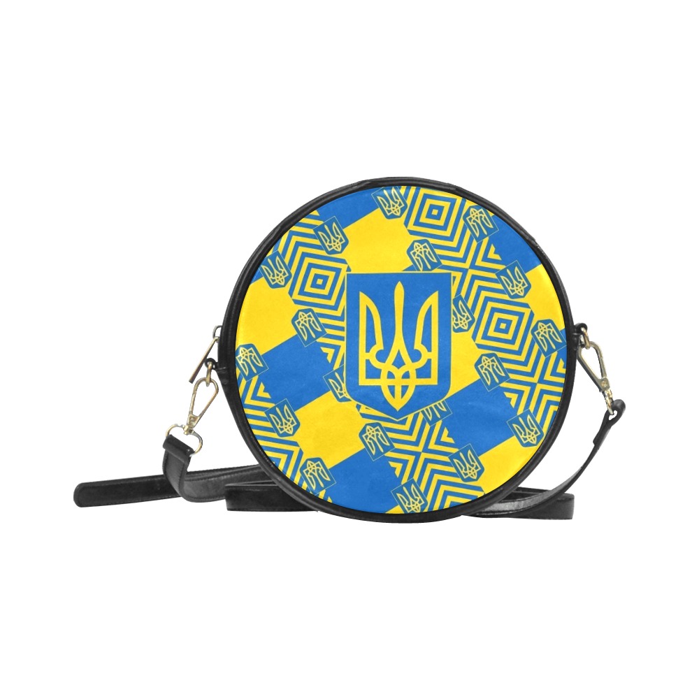 UKRAINE 2 Round Sling Bag (Model 1647)